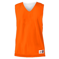 burnt orange / white