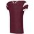 maroon / white