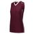 maroon / white