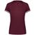 maroon / white