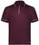 maroon / white