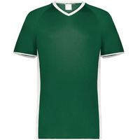 dark green / white