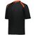 black / orange