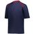 navy / red