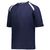 navy / white