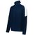 navy / white