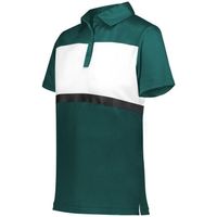 dark green / white