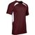maroon / white