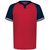 red - navy / white