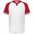 white / red
