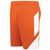 orange / white