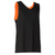 black / burnt orange