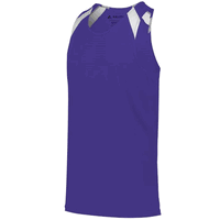 purple / white