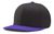 black / purple