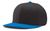 black / royal