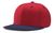 scarlet / navy