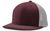 maroon / white