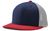 navy - white / scarlet