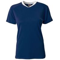 navy / white