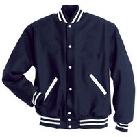 navy / white