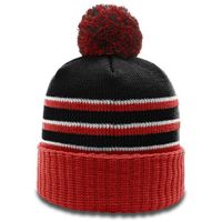 black / red / white