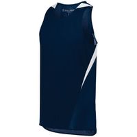 navy / white