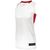 white / red