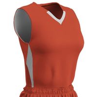 orange / white