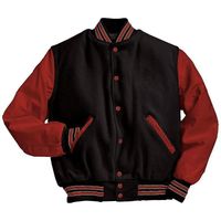black / scarlet T19
