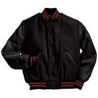 black / scarlet U32