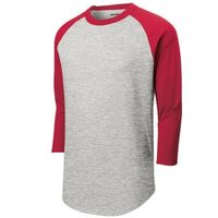 athletic grey / red