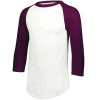 white / maroon