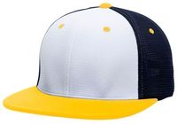 white / navy / gold