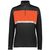 black / orange