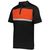 black / orange