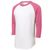 white / pink