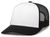 white panel / black
