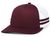 maroon / white