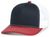navy - white / red