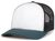 white panel - light charcoal / dark teal
