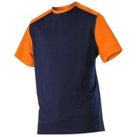 navy / orange