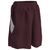 maroon / white