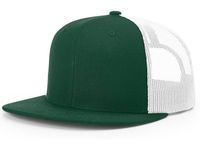 dark green / white