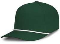 dark green / white