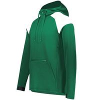 dark green / white