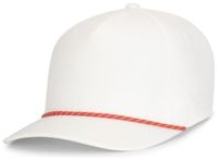 white - red / gold