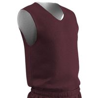 maroon / white