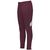 maroon / white