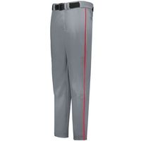 grey / red