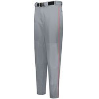 grey / red